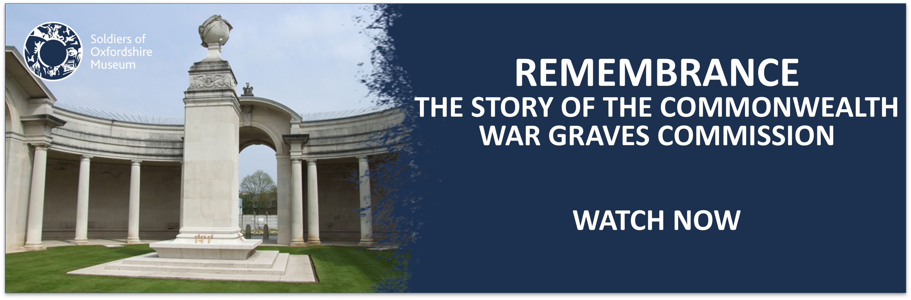 Click this banner to go to the Online Talk: Remembrance: The Story of the CWGC