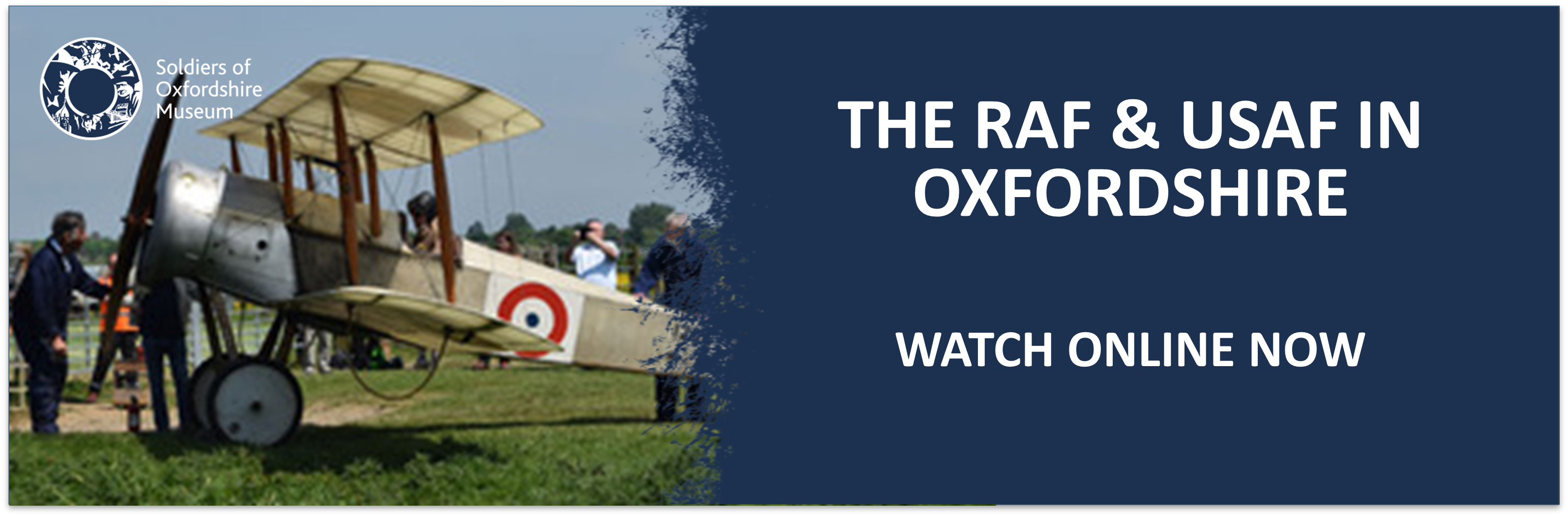 Click here to watch the recorded online talk, The RAF & USAF in Oxfordshire