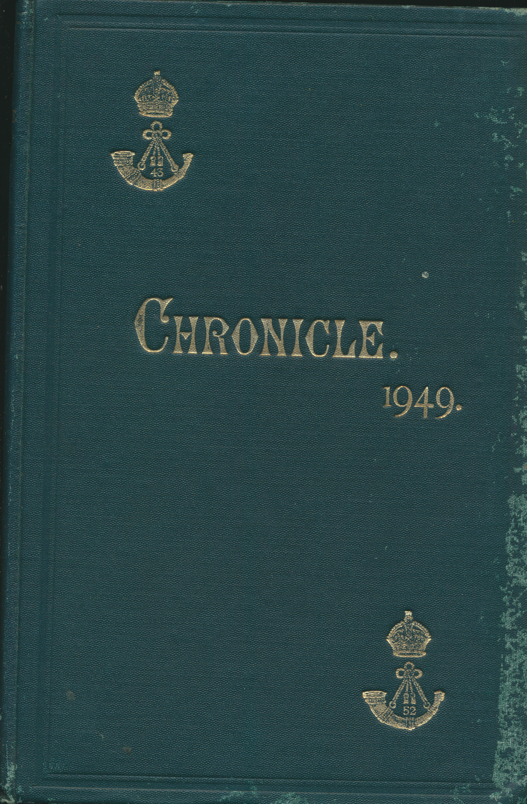 The Oxfordshire and Buckinghamshire Light Infantry Chronicle 1949