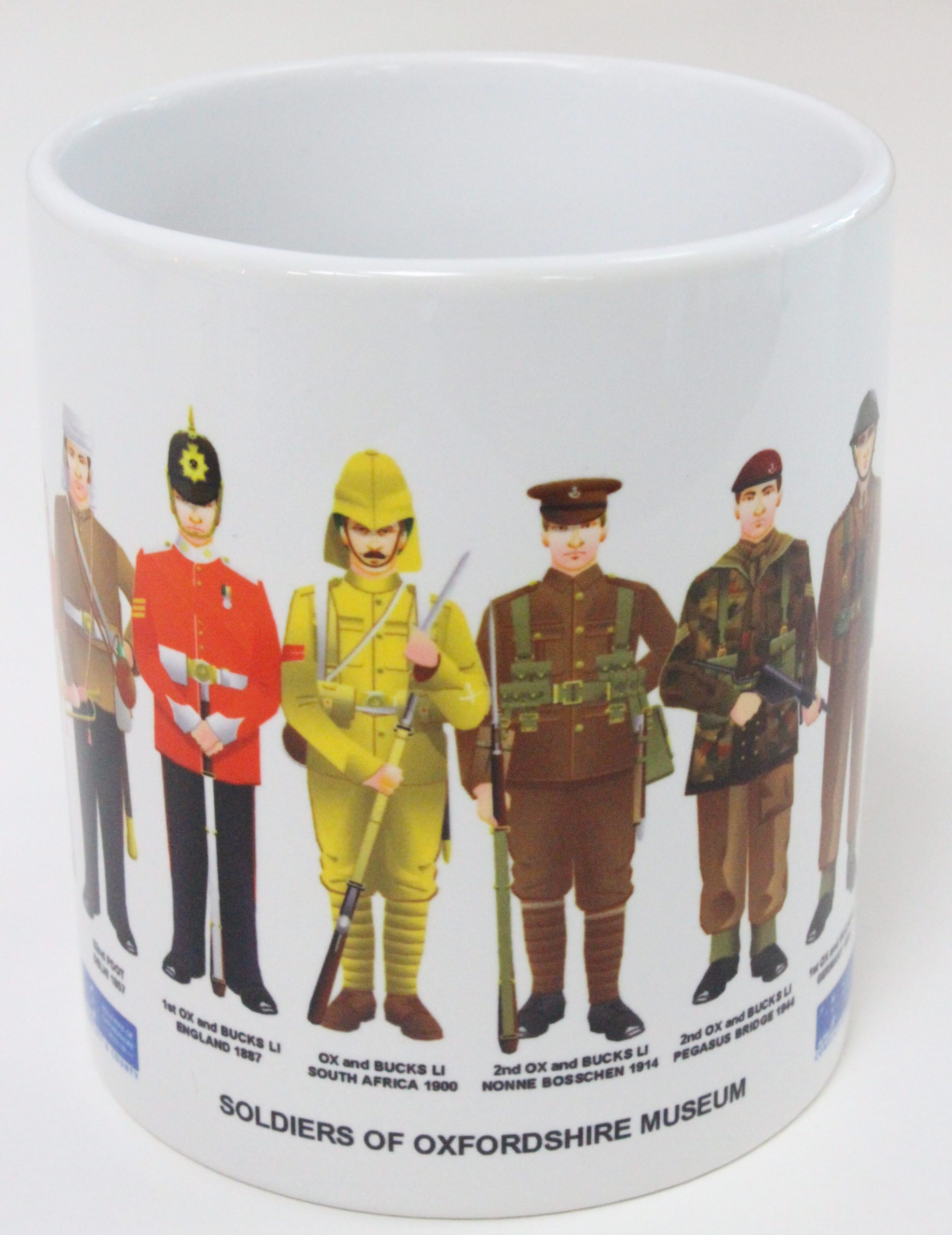 Mug – Uniforms Through The Ages: Oxfordshire and Buckinghamshire Light Infantry