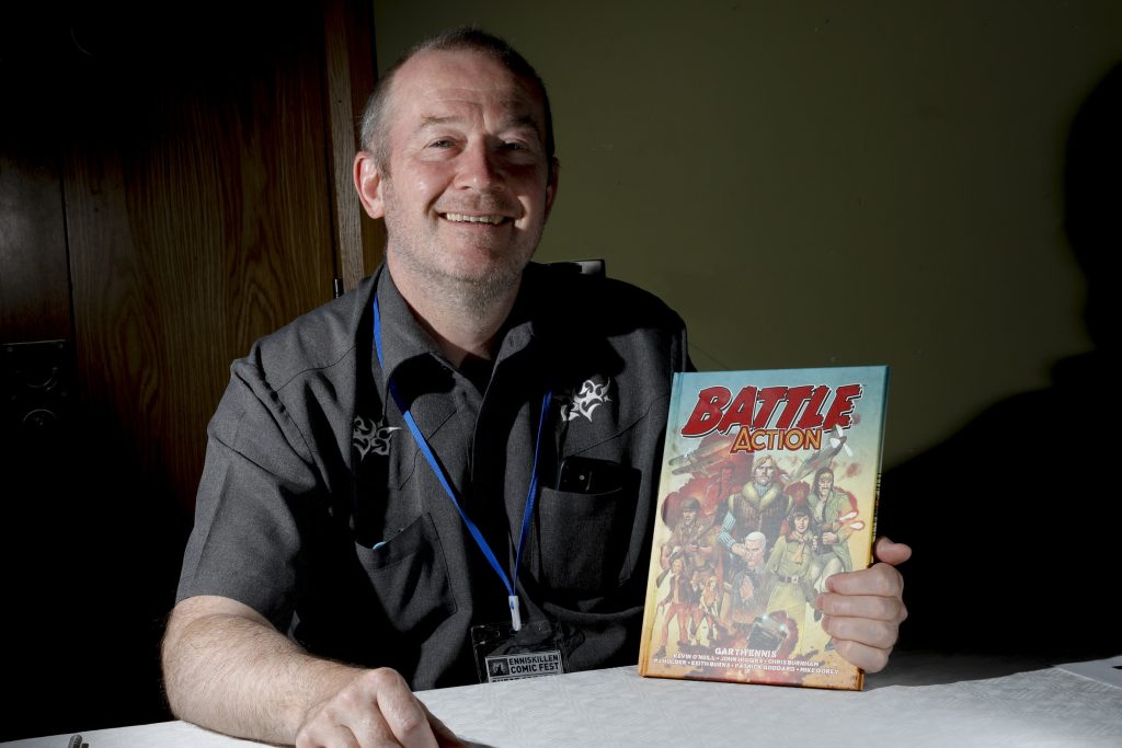 Into Battle! interview and live Q+A with Garth Ennis