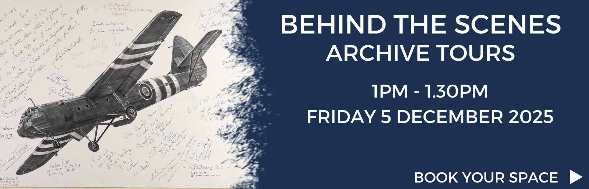 Book an Archive Tour, Friday 5 December 2025