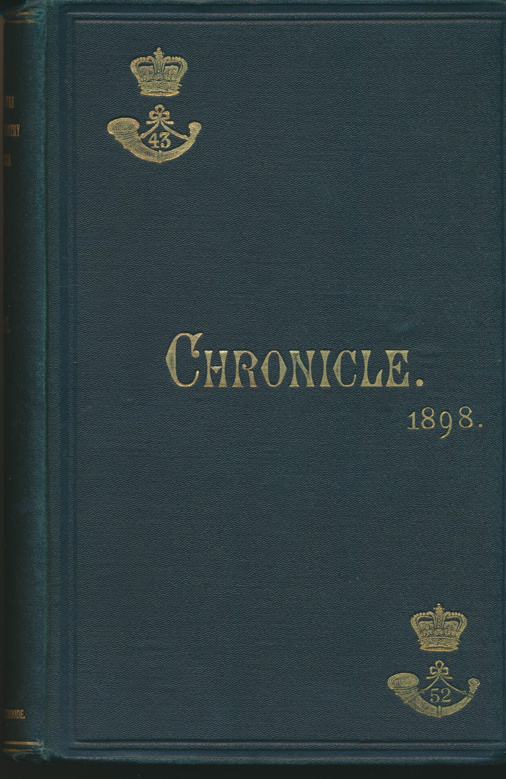 The Oxfordshire Light Infantry Chronicle 1898