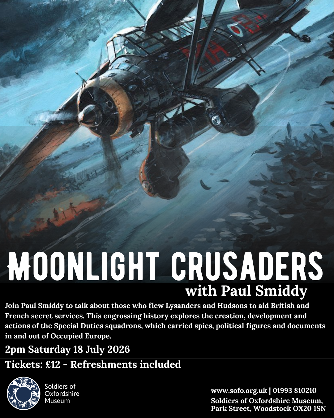 Talk: Moonlight Crusaders with Paul Smiddy | 2pm, 18 July 2026