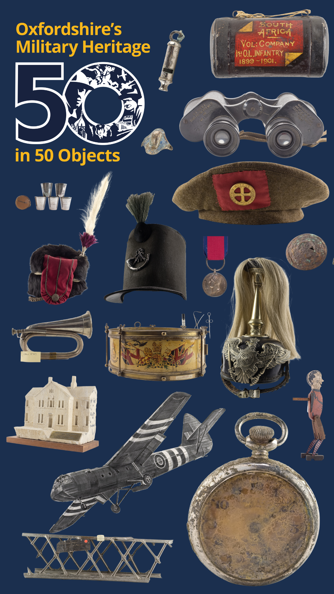Talk: Oxfordshire’s Military Heritage in 50 Objects | 2pm, Saturday 16 May 2026
