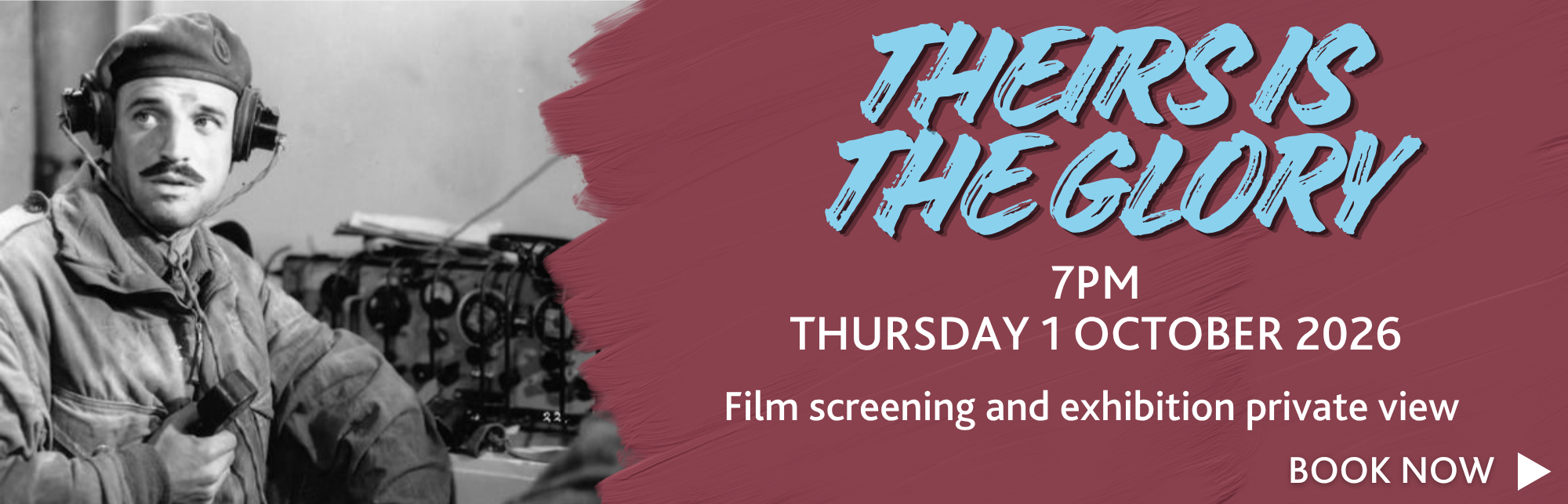 Book Theirs is The Glory (1946) Film screening, 7pm, 1 October 2026