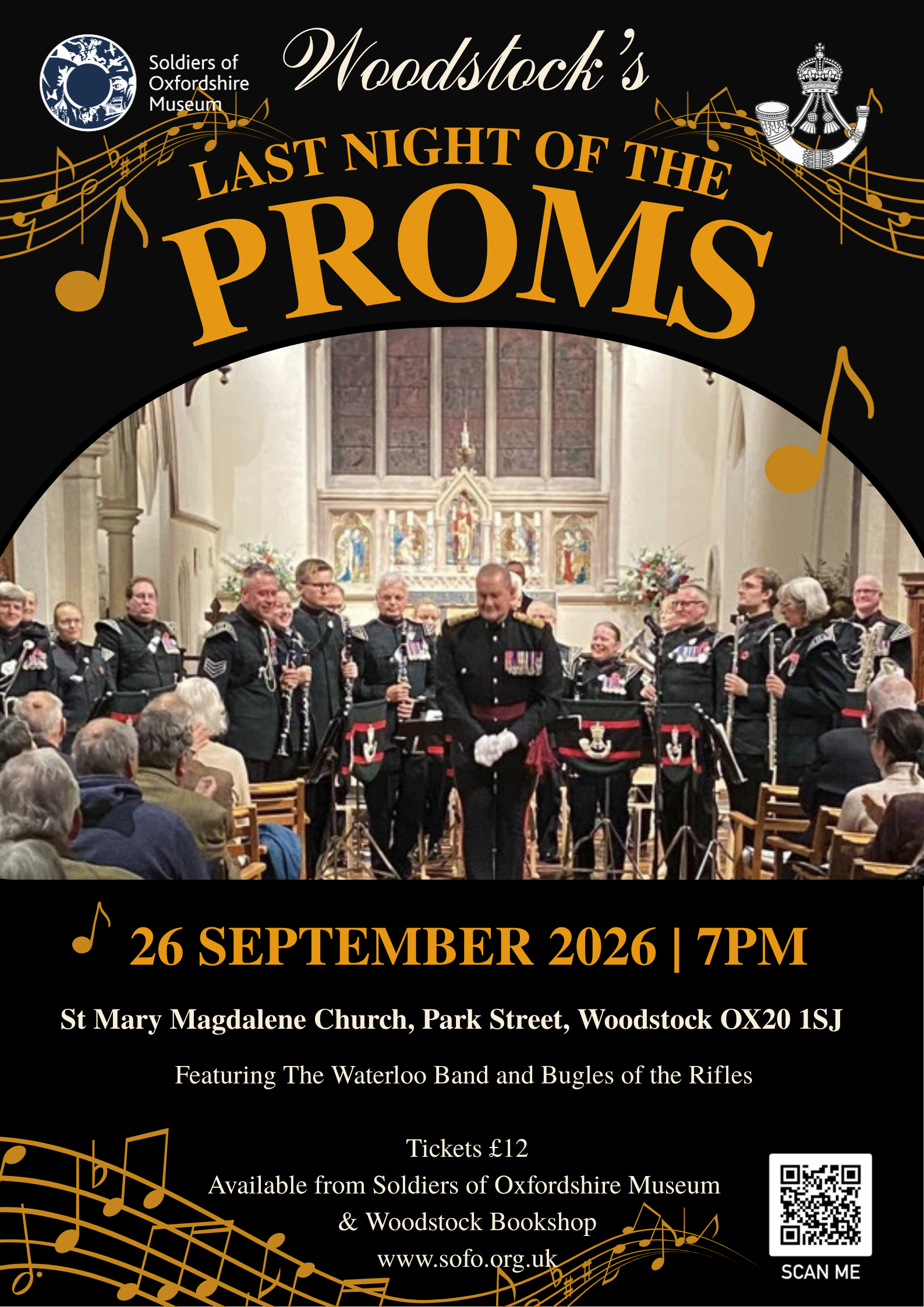 Woodstock’s Last Night of the Proms | St Mary Magdalene Church | 7pm 26 September 2026
