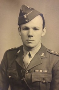Figure 1 - Tony Ginger in uniform, date unknown